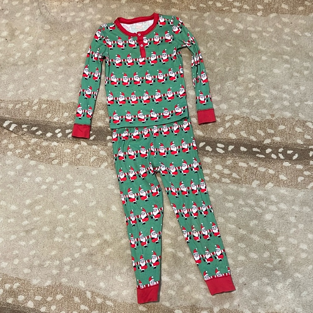TBBC Can Can Santa Pajamas